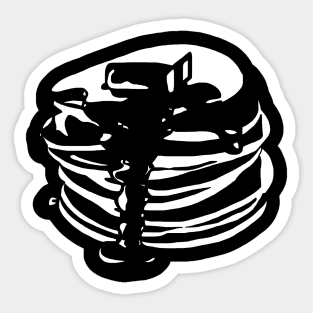 Contrast Pancakes Sticker